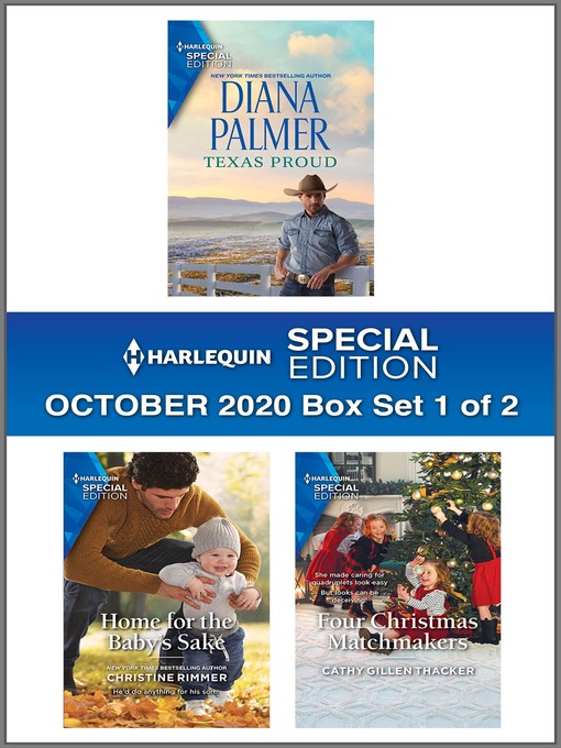 Title details for Harlequin Special Edition October 2020--Box Set 1 of 2 by Diana Palmer - Available